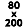80x200