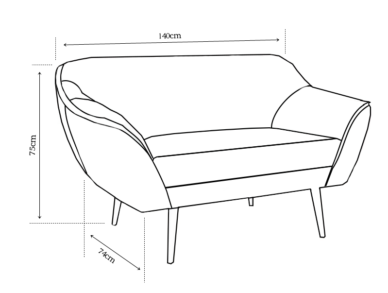 SKAND SOFA2 gök