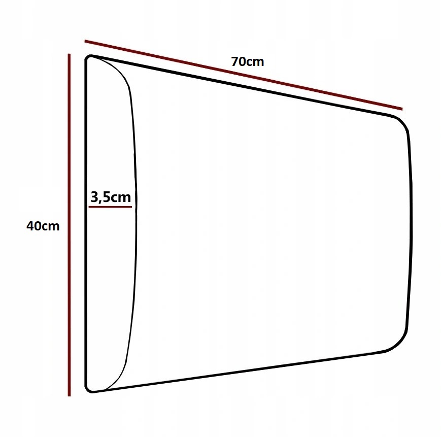 panel LUX 40x70