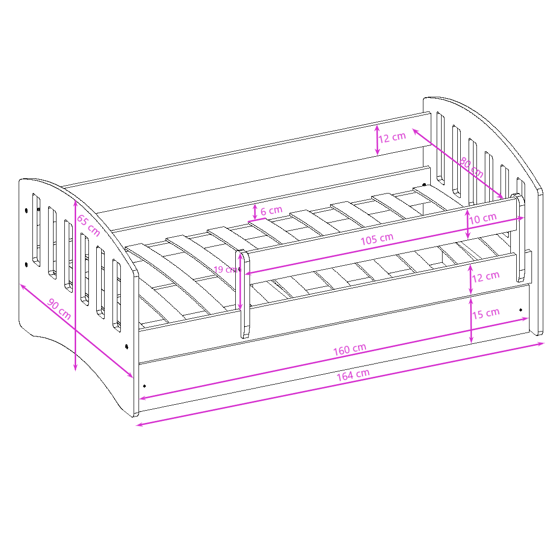 klassisk 160x80 kocot
