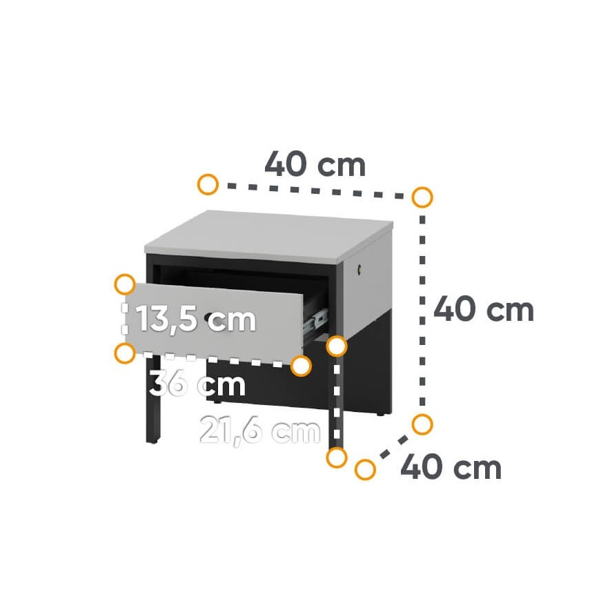 Sängbord GS-05