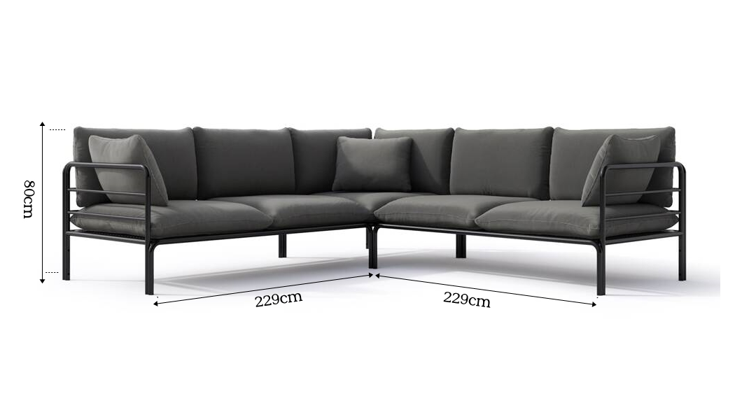 2+2 Venedig bäddsoffa