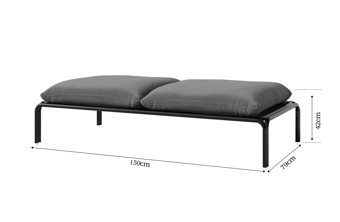 Venedig stor sittpuff