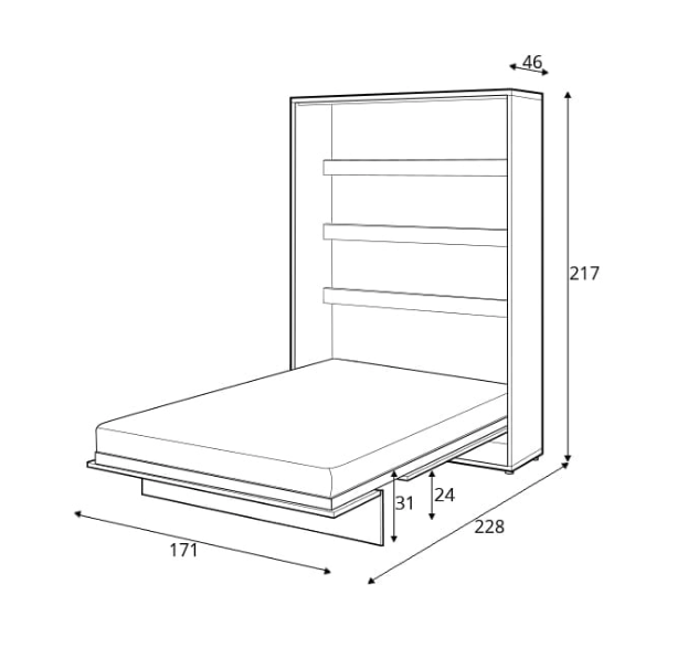 Skapseng Bed Concept 160x200