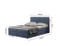 Kontinentalsäng med två förvaringsmöjligheter 160x200 marinblå Berlin