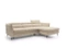 Modern hörnsoffa höger beige Mango
