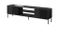Svart TV-bänk 200 cm SLIDE