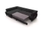 Hörnbäddsoffa svart vänster Havanna