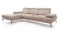Beige hörnsoffa höger SANTI