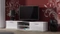 Vit tv-bänk 180 cm SOHO