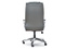 Kontorsfåtölj grå, grå ben GABOR