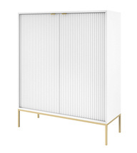 Vit hög byrå VOLARE