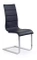 Modern stol K104 svart/ vit OUTLET