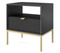 Svart sängbord VOLARE