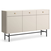 Beige byrå med lådor 155 cm SPELLO