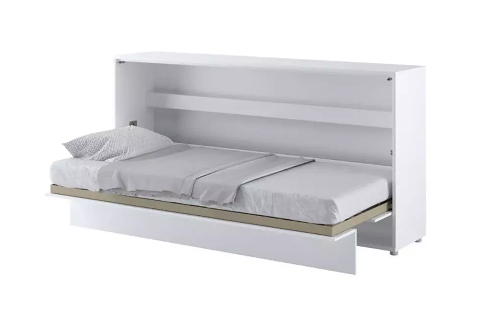 Väggsäng vit matt 90x200 Bed Concept BC-06