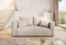 Beige soffa 222 cm MODENA