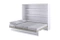Sängskåp 160x200 vit högglans Bed Concept BC-14