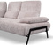 Loungesoffa beige höger CESAR