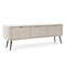 beige / svart