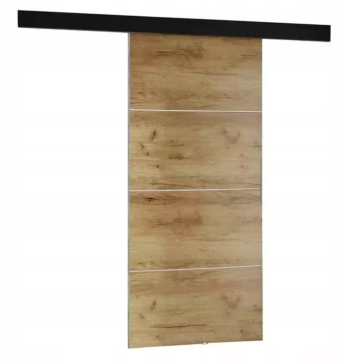 Skjutdörr 80 cm gold craft ek Malibu Plus