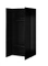 Svart skåp 90 cm PAFOS