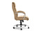 Kontorsfåtölj beige krom ben LUKS