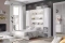Väggsäng vit matt 180x200 Bed Concept BC-13