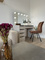 Sminkbord med LED-belysning Bellissima