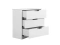 Vit byrå med lådor CLASSIC