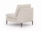 Vit fåtölj TRONTO
