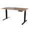 Elektriskt skrivbord 150 cm ek wotan MONET LONG