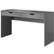 Grå skrivbord med lådor MATINO