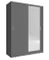 Grafit garderob med spegel 130 cm MAI