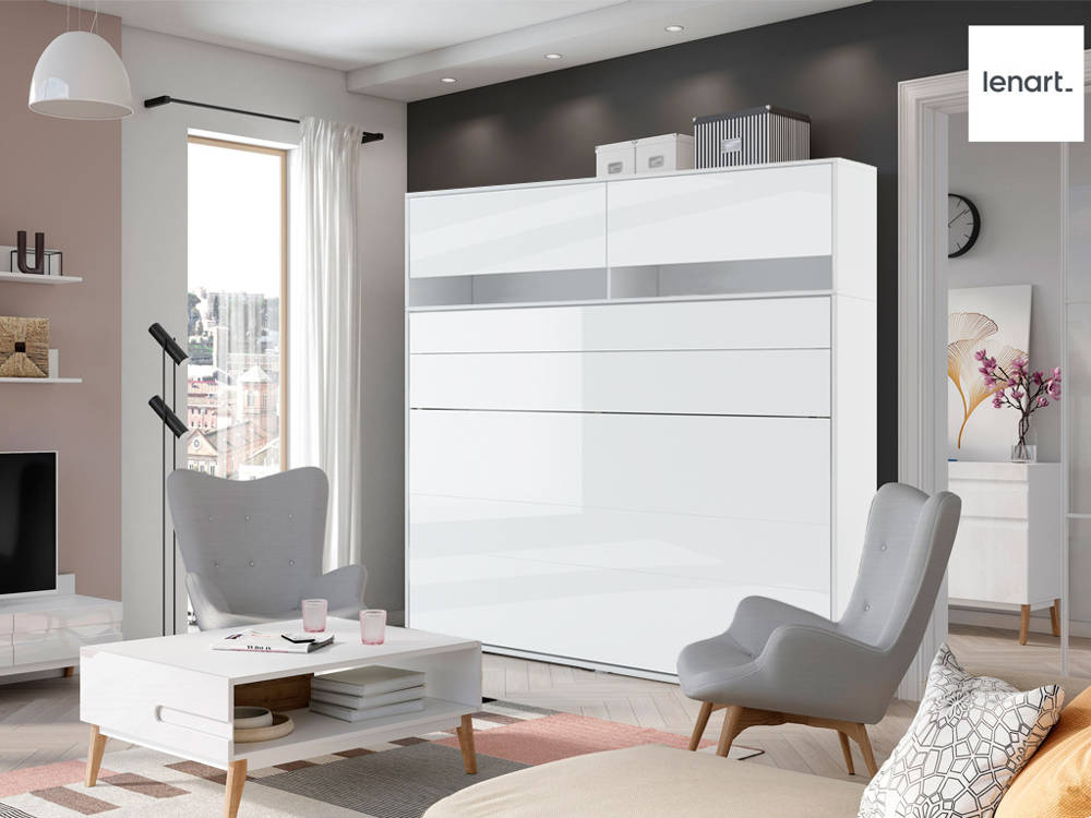 Överskåp BC-11 för Bed Concept BC-06 grått