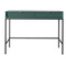 Grönt konsolbord med svarta ben VOLARE