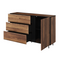 Byrå med tre lådor Borga