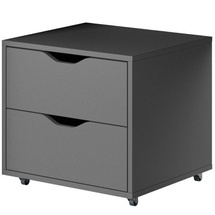 Lådsektion till skrivbord grå MATINO