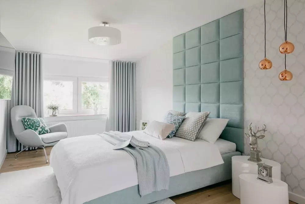 Stoppad väggpanel 30x30 dusty rose LUX