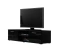 Svart tv-bänk 140 cm SOHO