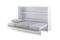 Sängskåp 120x200 vit högglans madrass led bokhyllor Bed Concept BC-05