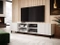  TV bänk vit 200 cm PAFOS