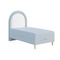 Blå barnsäng 90x180 BALUCI