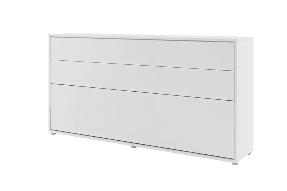 Väggsäng vit matt 90x200 Bed Concept BC-06