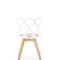 Vit designstol K308