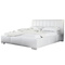 Vit säng med sänggavel 180x200 MILANO