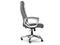 Kontorsfåtölj grå, grå ben GABOR