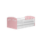 80x180 \ vit / rosa