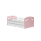 Säng för barn 80x140 vit/ rosa JULIETTA