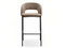 Hocker beige svart ben GUIDO